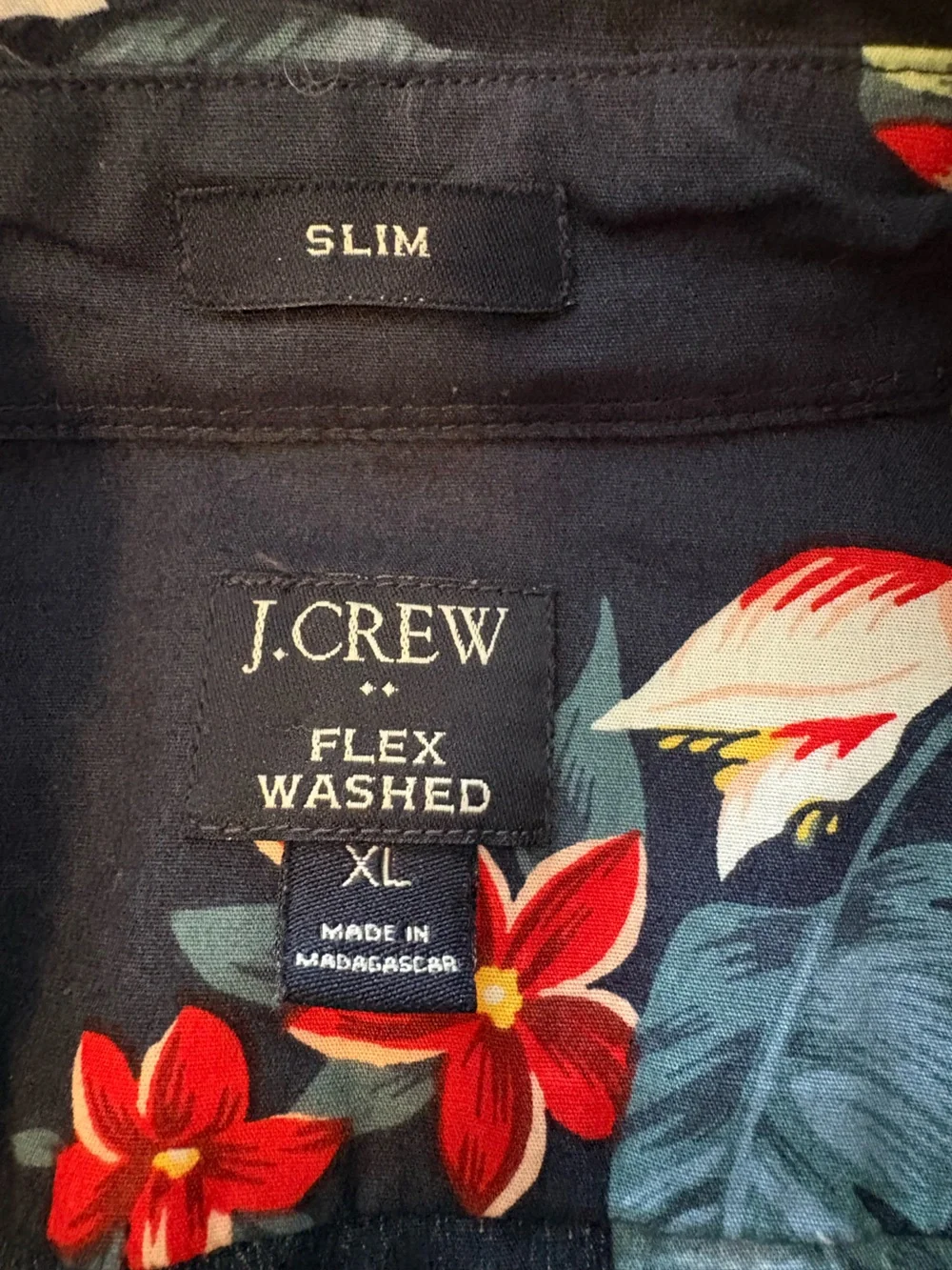 Slim Fit Hawaiian Shirt